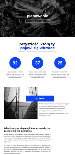 Planowanie I Strategia - Osobiste Szablony Stron Internetowych