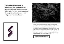 Modelo De Design Gratuito Para Design Inovador