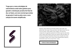 Design Inovador - Modelo HTML5 Profissional