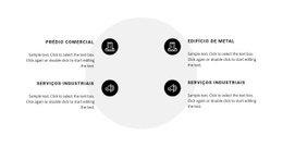 Lista Em Duas Colunas Na Forma - Modelo HTML5