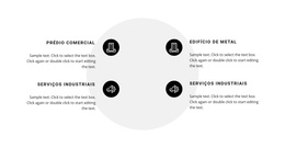 Lista Em Duas Colunas Na Forma - Tema WordPress Simples