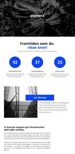 Planering Och Strategi - Gratis HTML-Mall