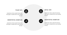 Şekilde Iki Sütun Halinde Listeleyin - Ücretsiz Html5 Tema Şablonları