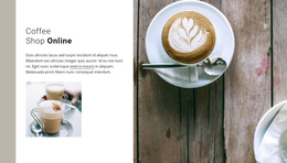 A Cup Of Delicious Cappuccino Website Editor Free