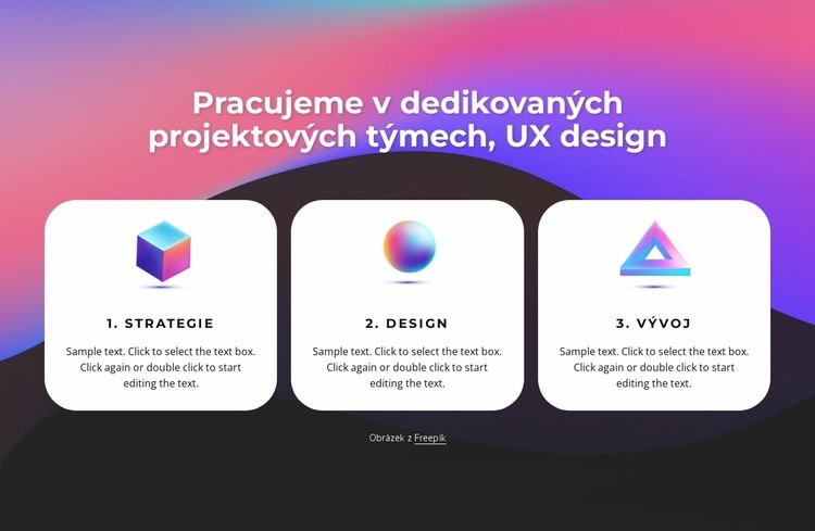 Pomáháme klientům vytvářet produkty Webový design