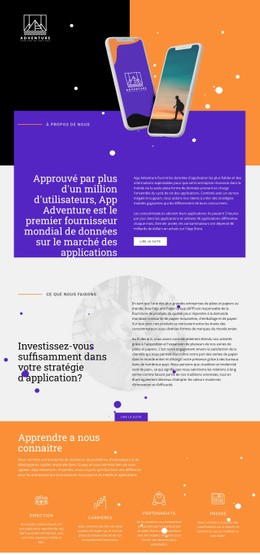 Application De Voyage - HTML Page Maker