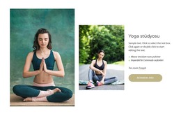 Hatha Yoga Stüdyosu - HTML Şablonu Indirme