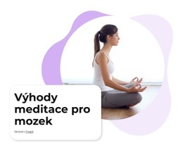 Webová Inspirace Pro Meditace Prospívá Mozku