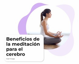 Beneficios De La Meditación Para El Cerebro - HTML Builder Online