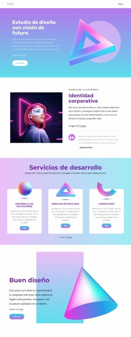 La Mejor Agencia De Diseño UI UX - Página De Destino Gratuita