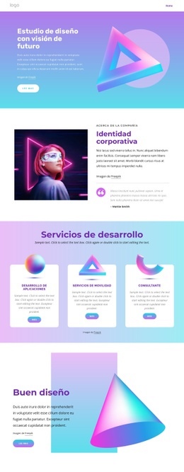 La Mejor Agencia De Diseño UI UX - Plantillas En Línea