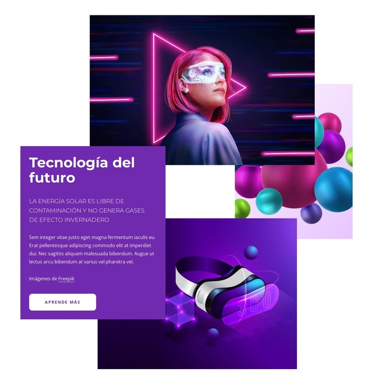 IA y el futuro del diseño Plantilla HTML