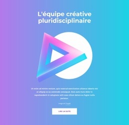 CSS Gratuit Pour L'Équipe Créative Pluridisciplinaire