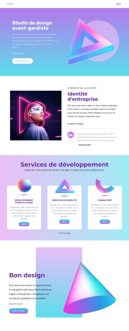 La Meilleure Agence De Design UI UX – Thème WooCommerce Polyvalent