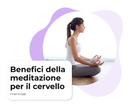 Benefici Della Meditazione Per Il Cervello - HTML Builder Online