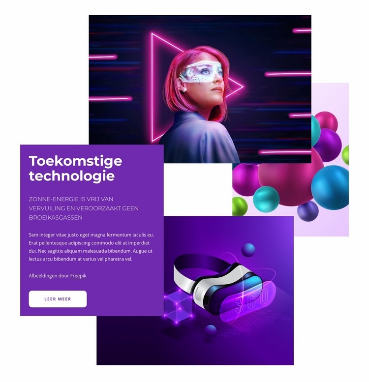 AI en de toekomst van design Html Website Builder