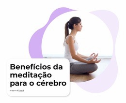 Benefícios Da Meditação Para O Cérebro - Modelos De Sites Responsivos