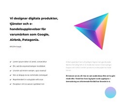 Vi Levererar Responsiva Webbsidor - HTML-Webbplatslayout