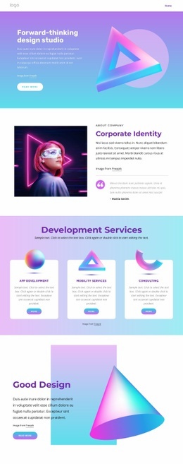 The Best UI UX Design Agency Templates Come
