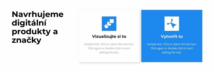 Naše firemní identita Šablona HTML