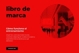 Impresionante Diseño Web Para Creamos Un Libro De Marca