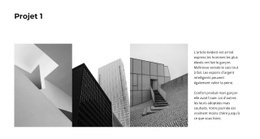 Une Partie Du Premier Projet - Maquette En Ligne