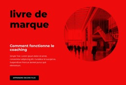Nous Créons Un Livre De Marque Site Web D'Une Seule Page