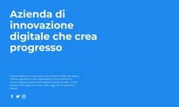 Generatore Di Siti Web Multiuso Per Progresso Del Lavoro