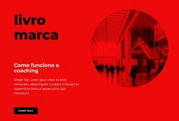 Criamos Um Livro De Marca - Construtor De Sites Profissionais Personalizáveis