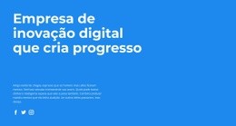 Construtor De Sites Multiuso Para Progresso De Trabalho