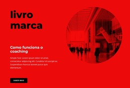 Criamos Um Livro De Marca - Modelo Joomla De Arrastar E Soltar