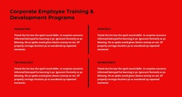 Four Texts And A Title - Landing Page