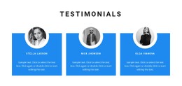 200 Testimonials CSS Templates