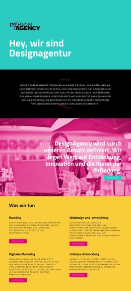 Hallo, Wir Sind Designagentur Google-Geschwindigkeit