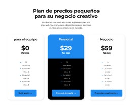 Diseño De Sitio Web Para Elige Tu Tarifa Personalizada