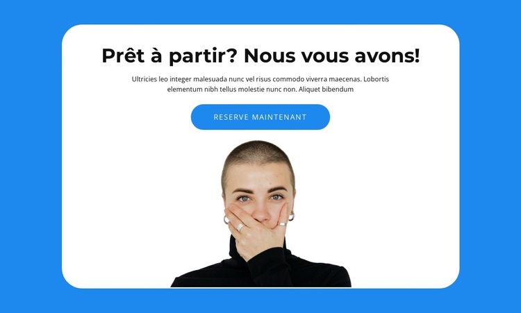 Prêt à commencer avec nous Conception de site Web