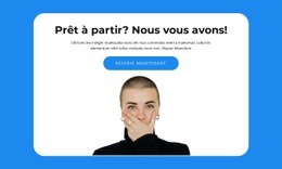 Prêt À Commencer Avec Nous : Modèle Créatif Polyvalent D'Une Page