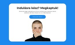 Készen Áll, Hogy Velünk Kezdjen – Reszponzív Webhelysablon