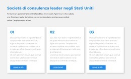 Tre Blocchi Di Testo - Ispirazione Per Il Design Del Sito Web