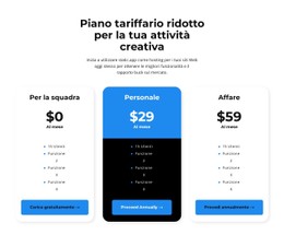 Progettazione Del Sito Web Per Scegli La Tua Tariffa Personale