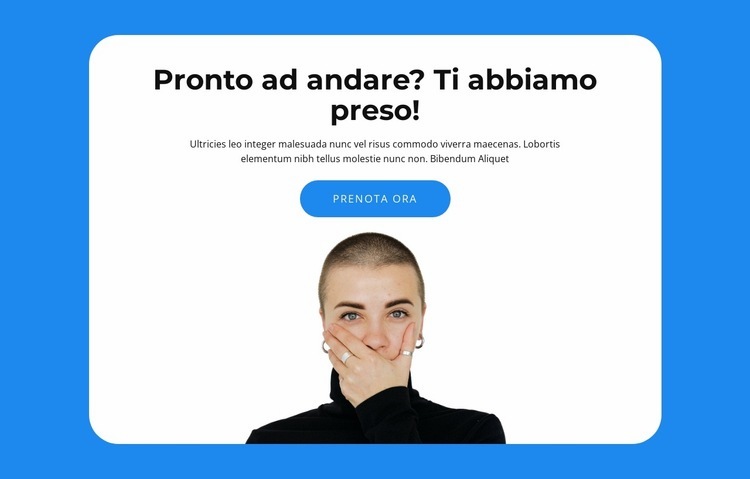 Pronto per iniziare con noi Modello HTML5