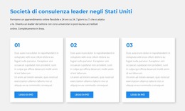 Tre Blocchi Di Testo - Modello Joomla 2024