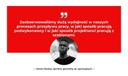 Sekcje Strony Głównej Dla Opowiada O Projekcie