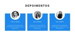 Parecer Sobre Projetos - Website Creation HTML