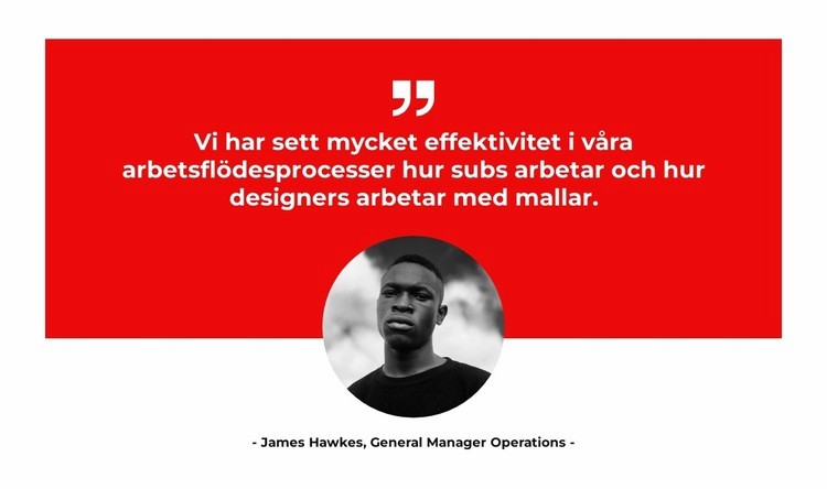 Berättar om projektet Hemsidedesign