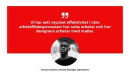 Gratis CSS För Berättar Om Projektet