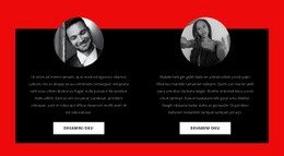 İki Üst Düzey Yönetici - Web Sitesi Tasarımı