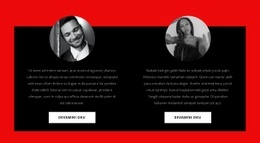 İki Üst Düzey Yönetici