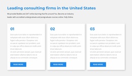 Three Blocks Of Text - Great Landing Page