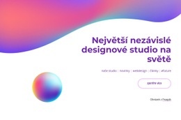 Největší Designové Studio V Londýně – Prémiová Šablona